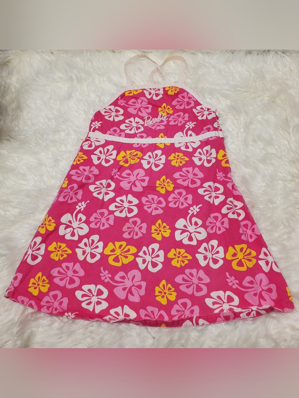 Rare vintage Mattel barbie dress 90s 2000s y2k floral print Y2k Floral Zip Up